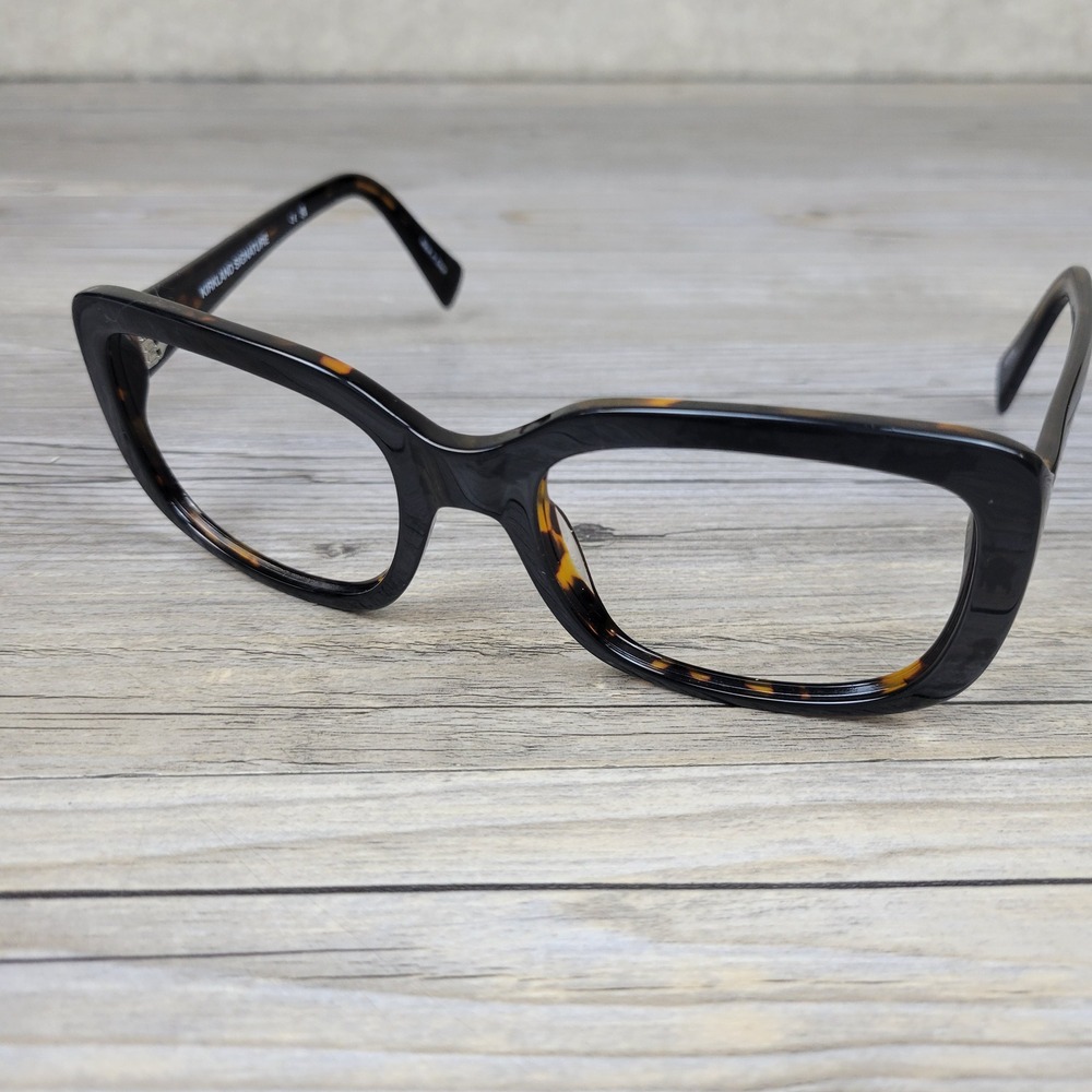 Kirkland Signature Eyeglasses KS 680 Houston C01 Black Tortoise Womens 56-20-135